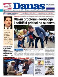 Danas - broj 6153, 4. avg 2014.
