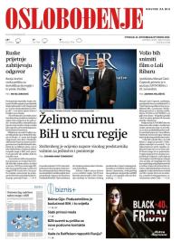 Oslobođenje - broj 27460, 21. nov 2023.