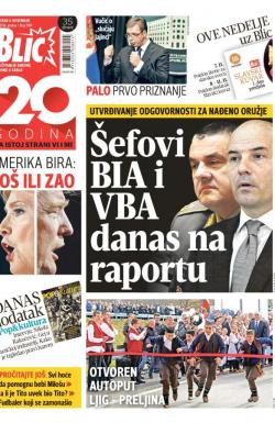 Blic - broj 7091, 8. nov 2016.