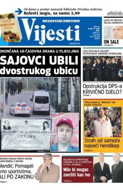 Vijesti - broj 6493, 22. apr 2016.