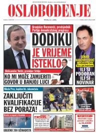 Oslobođenje - broj 24.836, 15. jan 2016.