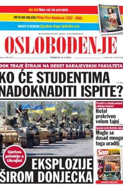 Oslobođenje - broj 24.348, 14. sep 2014.