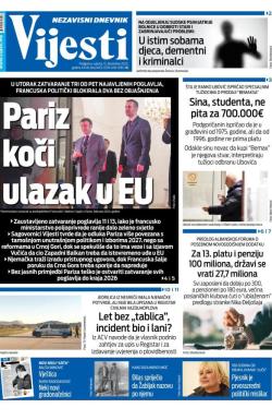 Vijesti - broj 9921, 13. dec 2025.