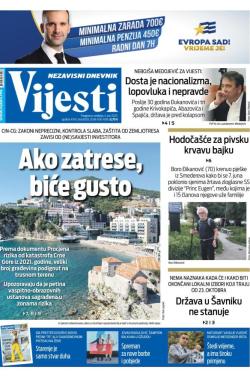 Vijesti - broj 9025, 4. jun 2023.