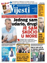 Vijesti - broj 6212, 13. jul 2015.