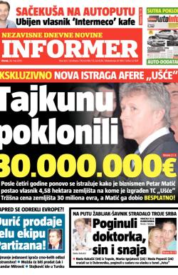 Informer - broj 322, 28. maj 2013.