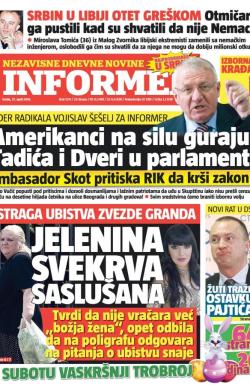 Informer - broj 1214, 27. apr 2016.