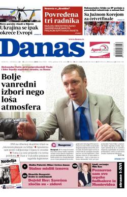Danas - broj 5920-5921, 14. dec 2013.