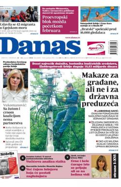 Danas - broj 6690-6691, 23. jan 2016.