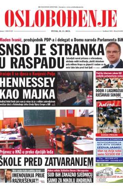 Oslobođenje - broj 24.052, 22. nov 2013.