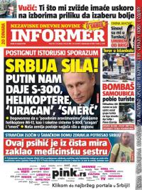 Informer - broj 1125, 13. jan 2016.