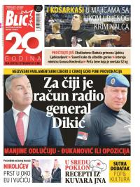 Blic - broj 7069, 17. okt 2016.