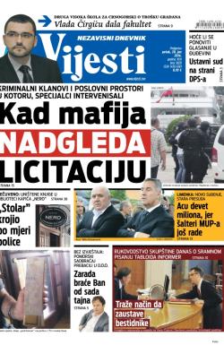 Vijesti - broj 5829, 20. jun 2014.