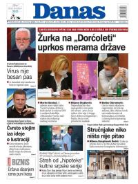 Danas - broj 8491, 28. dec 2020.