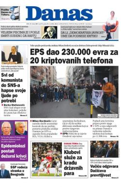 Danas - broj 8794, 27. okt 2021.