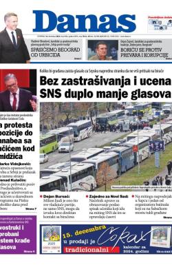 Danas - broj 9484, 14. dec 2023.