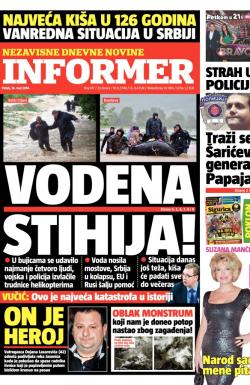 Informer - broj 617, 16. maj 2014.
