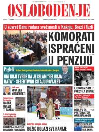 Oslobođenje - broj 24.809, 19. dec 2015.