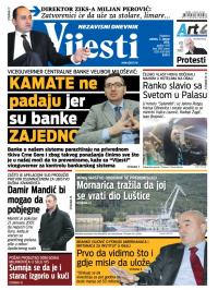 Vijesti - broj 5930, 3. jan 2015.