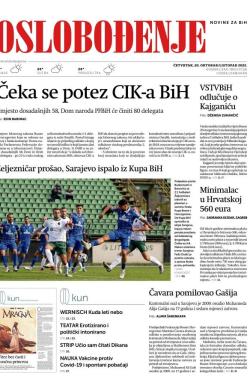 Oslobođenje - broj 27126, 20. okt 2022.