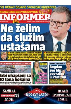 Informer - broj 4182, 14. jan 2026.
