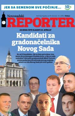 Novosadski reporter - broj 61, 14. apr 2016.