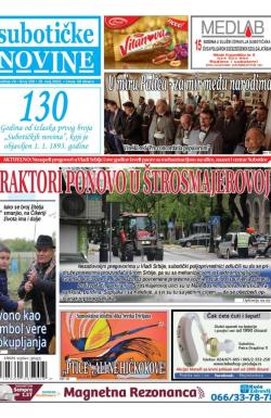 Nove Subotičke novine - broj 320, 19. maj 2023.