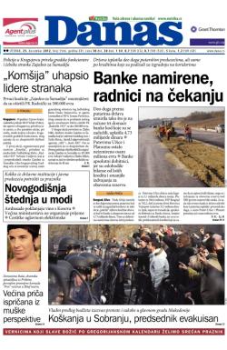 Danas - broj 5566, 25. dec 2012.