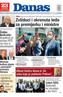 Danas - broj 8311, 1. jul 2020.