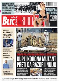 Blic - broj 8688, 8. maj 2021.