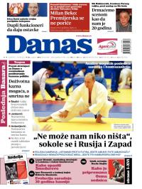 Danas - broj 6158, 9. avg 2014.