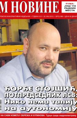 M Novine, Sr. Mitrovica - broj 596, 22. maj 2013.