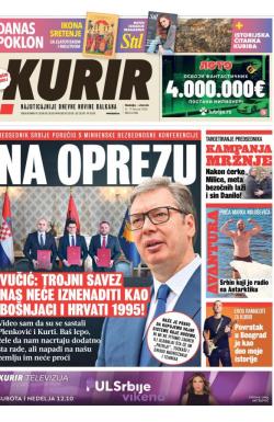 Kurir - broj 4296, 15. feb 2026.