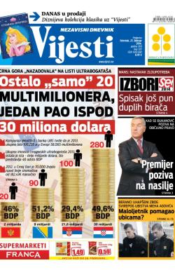 Vijesti - broj 5717, 27. feb 2014.