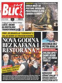 Blic - broj 8873, 9. nov 2021.