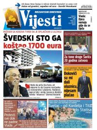 Vijesti - broj 6213, 14. jul 2015.