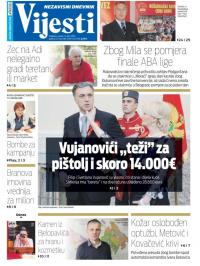 Vijesti - broj 7181, 6. apr 2018.