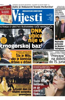 Vijesti - broj 6146, 7. maj 2015.