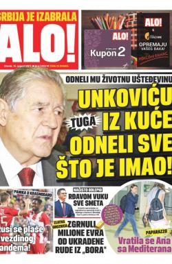 Alo - broj 3402, 15. avg 2017.