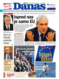 Danas - broj 5702, 10. maj 2013.