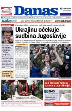 Danas - broj 6062, 5. maj 2014.