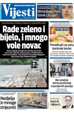 Vijesti - broj 9367, 24. maj 2024.