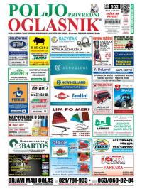 Poljoprivredni Oglasnik - broj 302, 9. sep 2015.