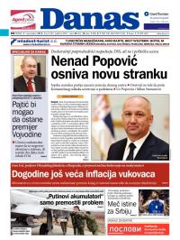 Danas - broj 6183, 3. sep 2014.