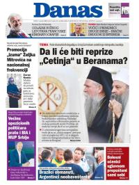 Danas - broj 8744, 7. sep 2021.