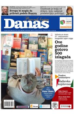 Danas - broj 5501-1, 21. okt 2012.