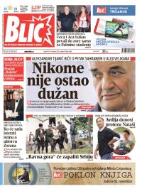 Blic - broj 6006, 30. okt 2013.