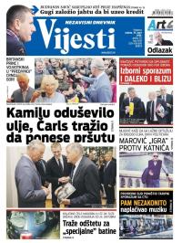 Vijesti - broj 6459, 19. mar 2016.