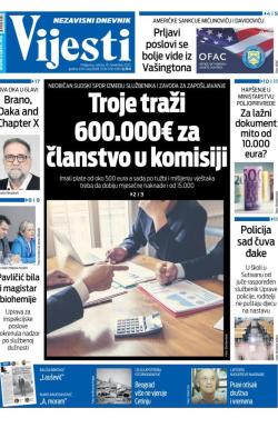 Vijesti - broj 9188, 18. nov 2023.