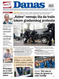 Danas - broj 7990, 15. avg 2019.